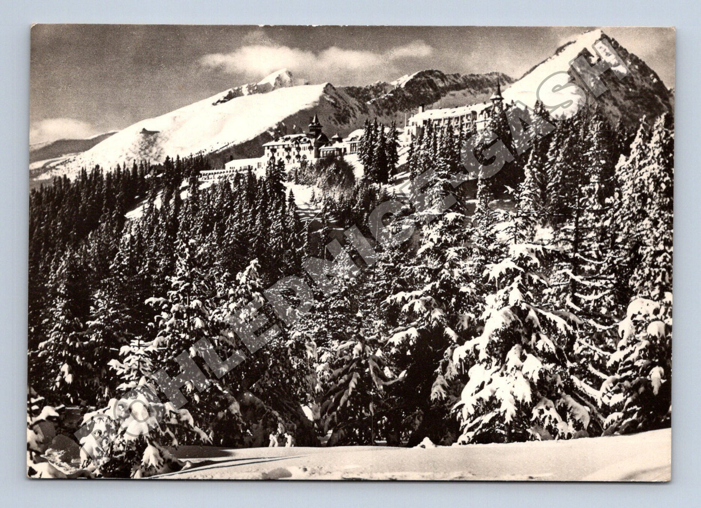 Pohlednice Slovensko Vysoké Tatry Štrbské Pleso zimní krajina (M35556)