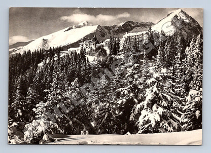 Pohlednice Slovensko Vysoké Tatry Štrbské Pleso zimní krajina (M35556)
