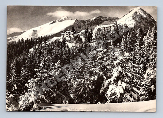 Pohlednice Slovensko Vysoké Tatry Štrbské Pleso zimní krajina (M35556)