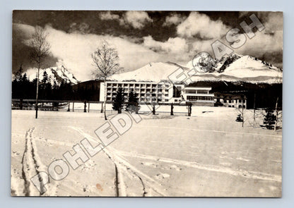 Slovensko Vysoké Tatry Lomnica Zotavovňa Morava 1955 (M35558)