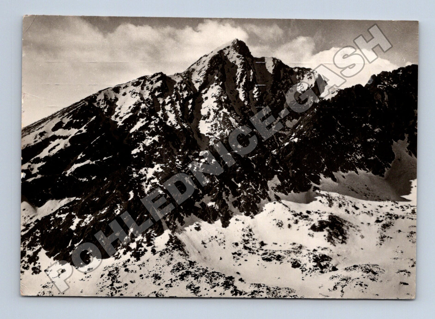 Pohlednice Slovensko Vysoké Tatry Kriváň 1959 (M35560)