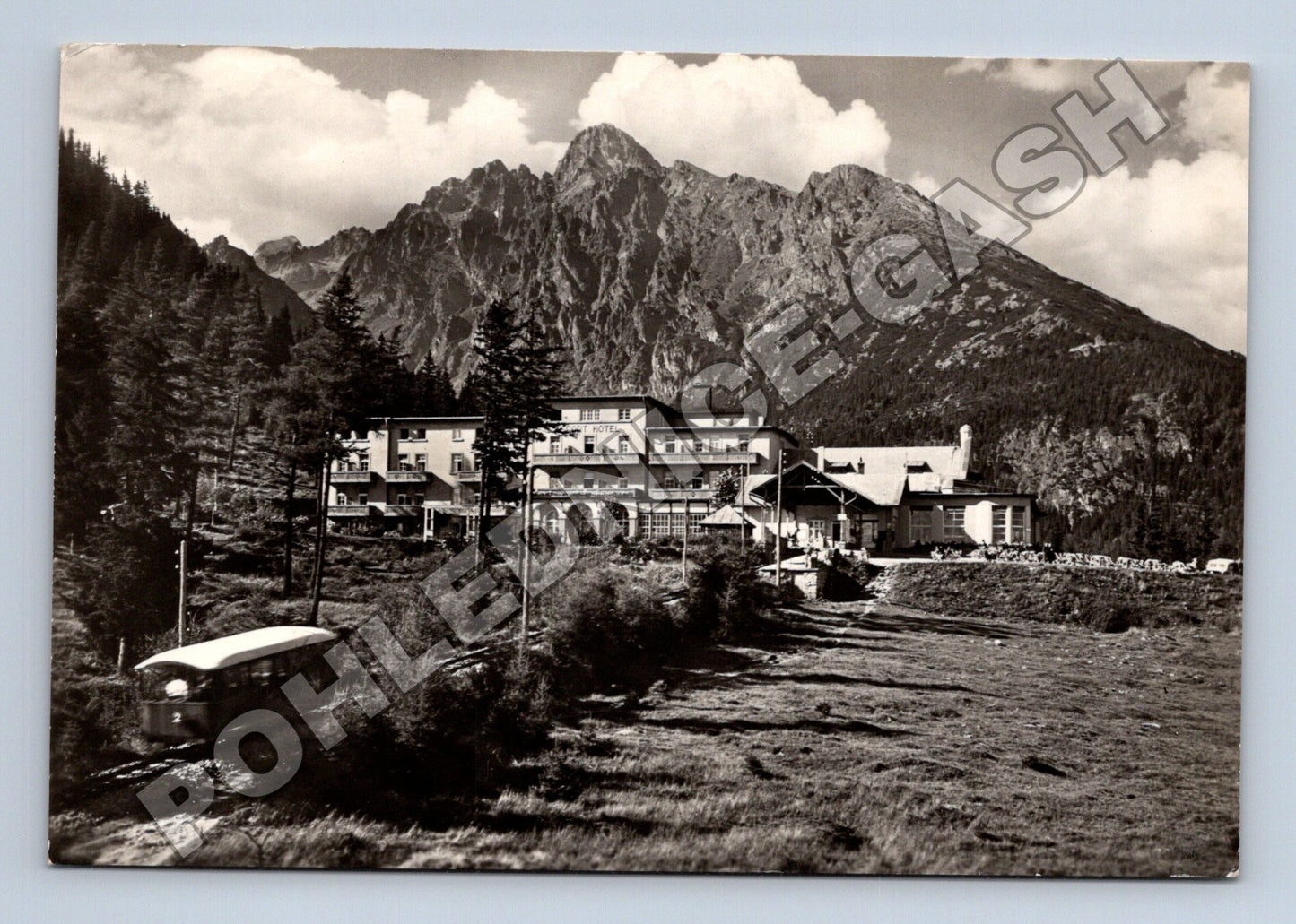 Pohlednice Slovensko Vysoké Tatry Hrebienok lanovka (M35561)