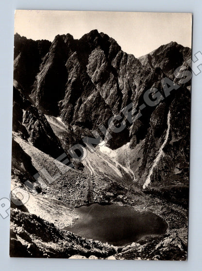 Pohlednice Slovensko Vysoké Tatry Litvorové pleso 193X (M35562)