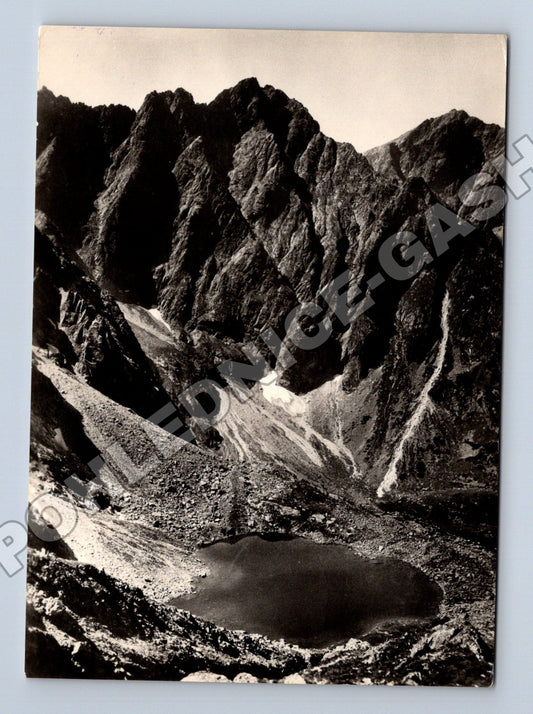 Pohlednice Slovensko Vysoké Tatry Litvorové pleso 193X (M35562)