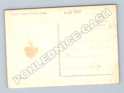 Pohlednice Slovensko Zvolen památník Sovietskej armády (M35564)