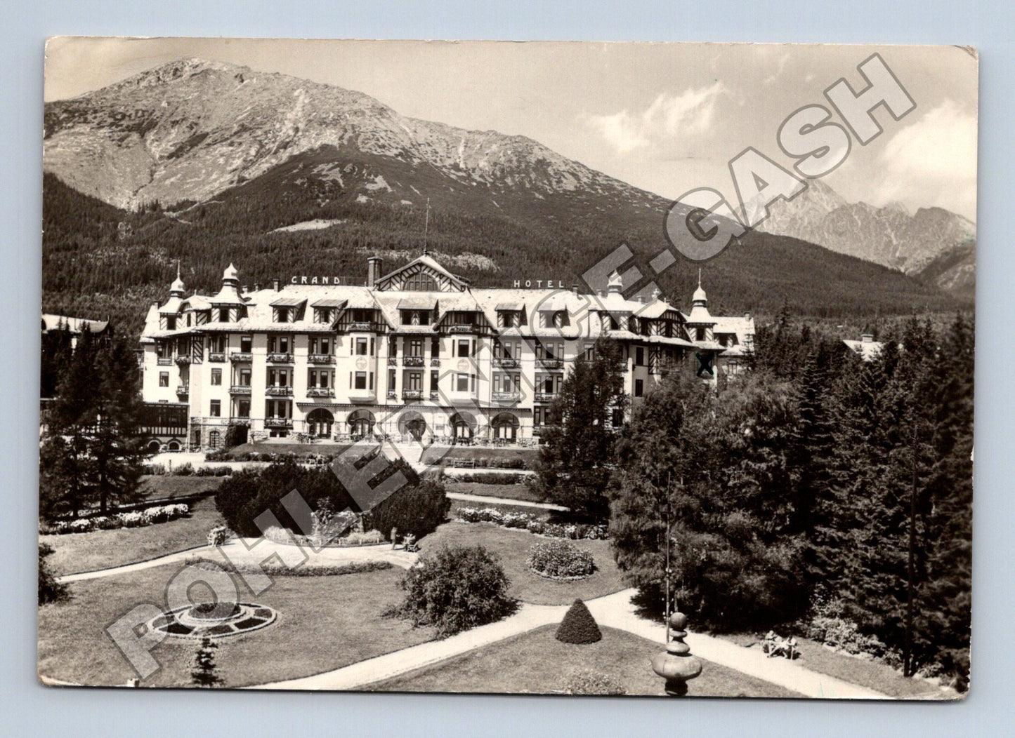 Pohlednice Slovensko Starý Smokovec Grand Hotel 1952 (M35567)