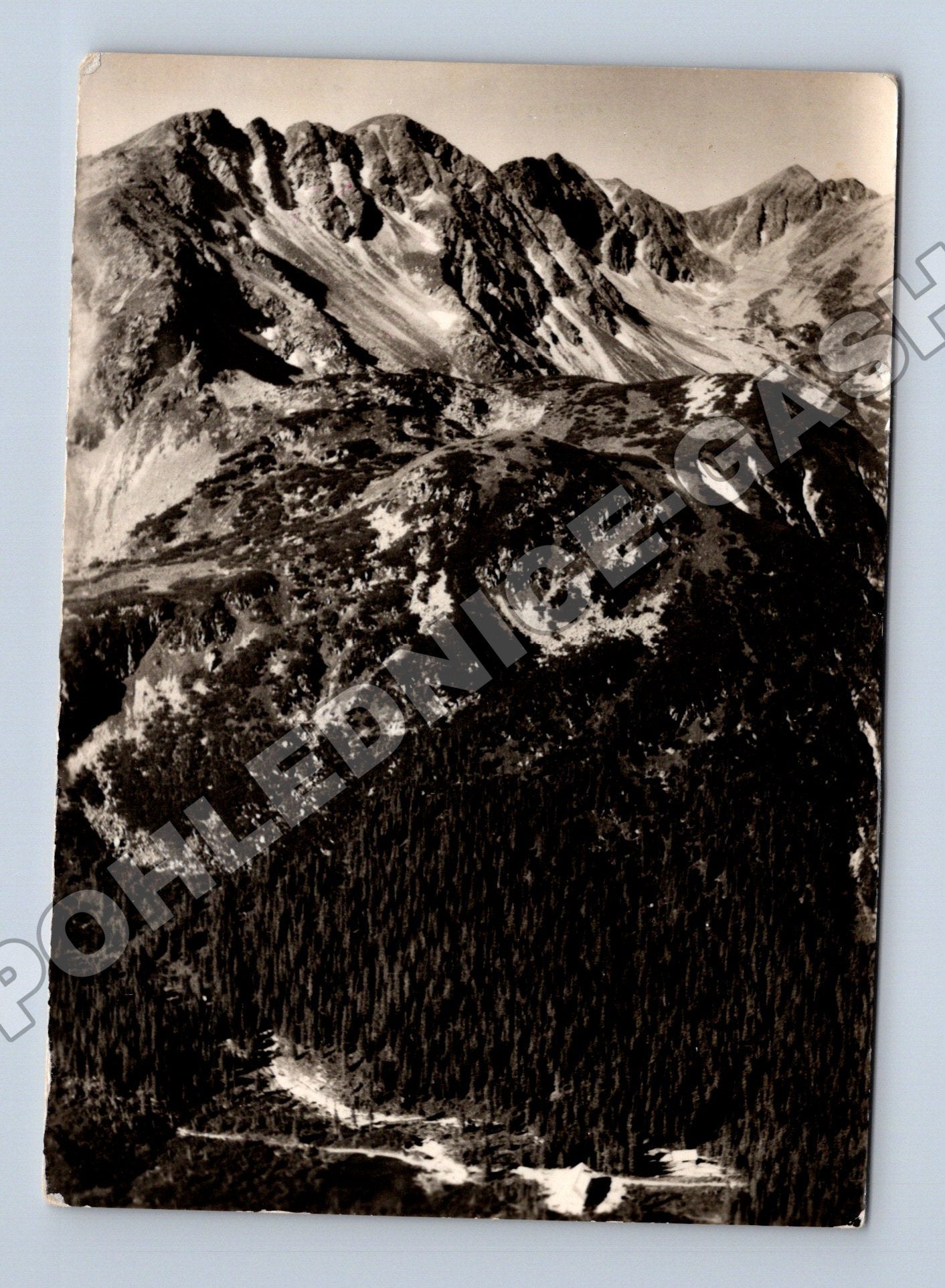 Pohlednice Slovensko Roháče Tatliakova chata 1950 (M35570)