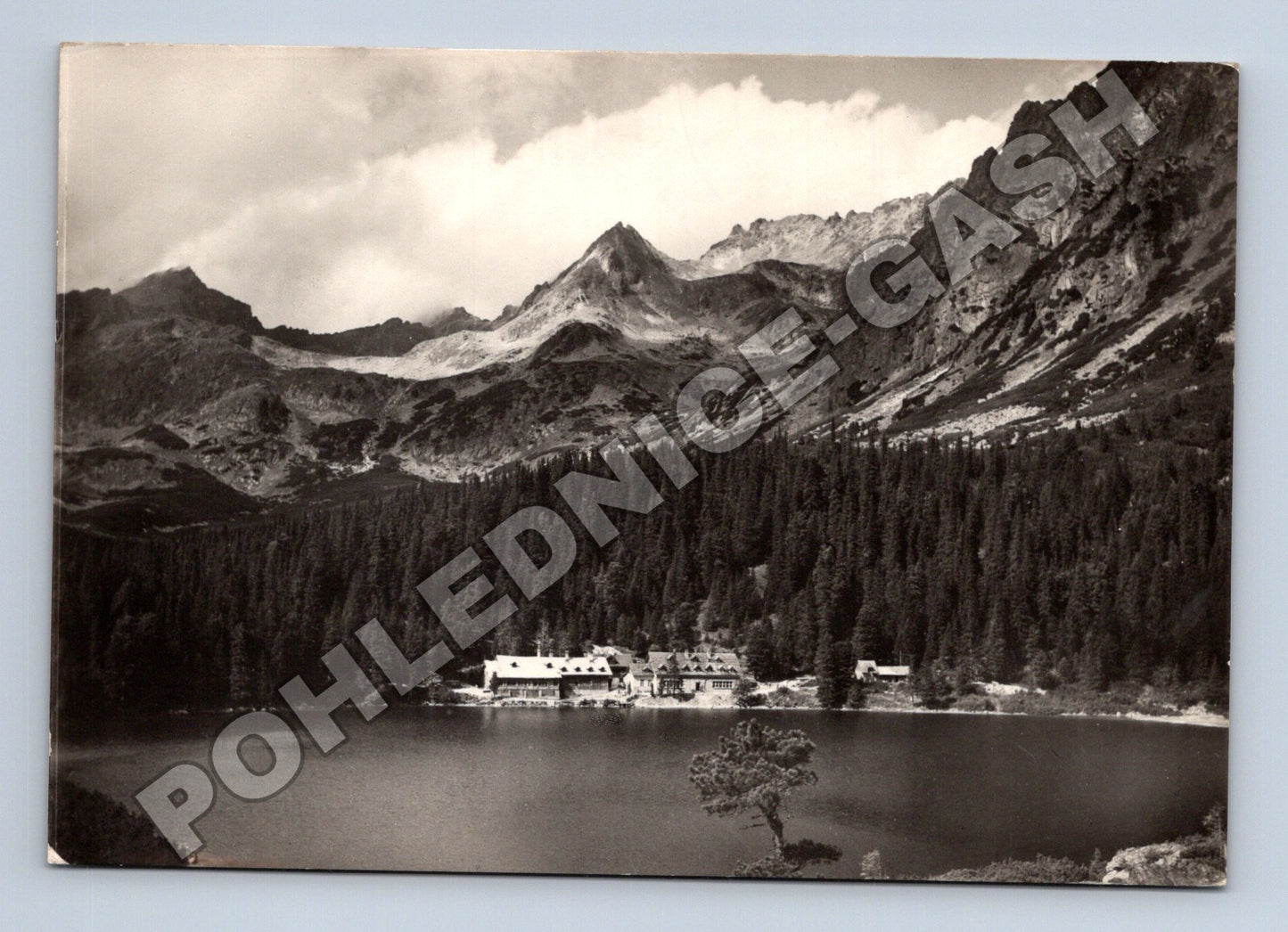 Pohlednice Slovensko Vysoké Tatry Popradské pleso (M35574)