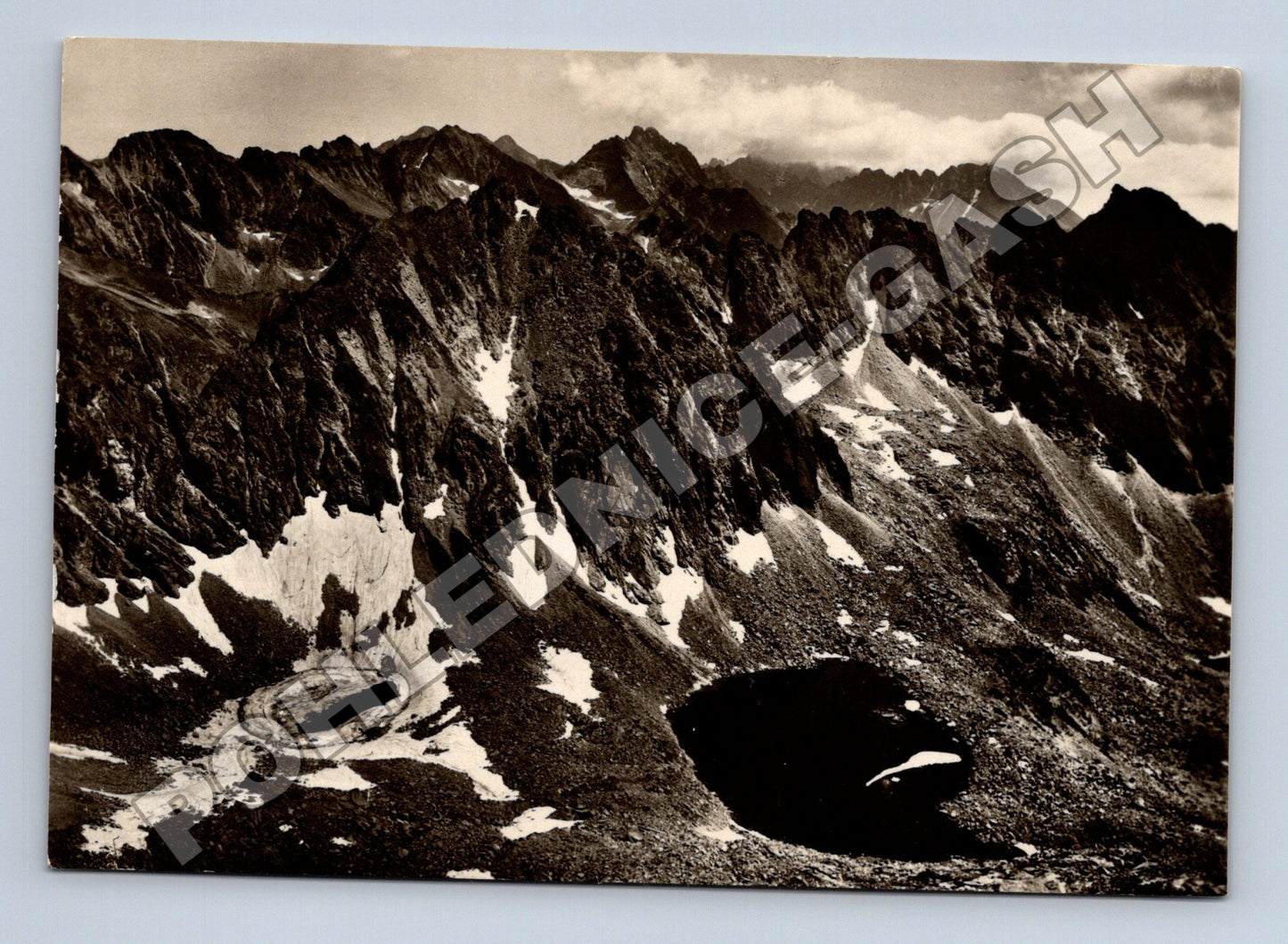 Pohlednice Slovensko Vysoké Tatry Mengusovské štíty (M35593)