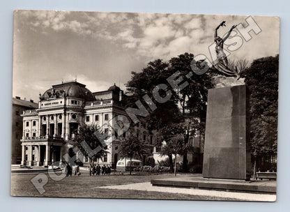 Pohlednice Slovensko Bratislava Národní divadlo 1949 (M35605)