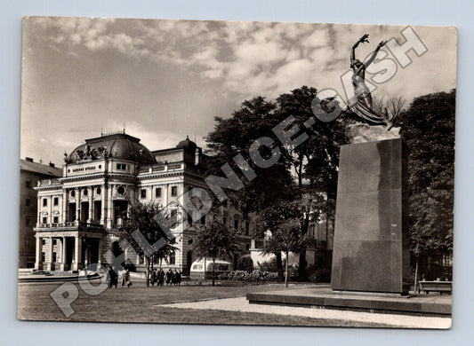 Pohlednice Slovensko Bratislava Národní divadlo 1949 (M35605)