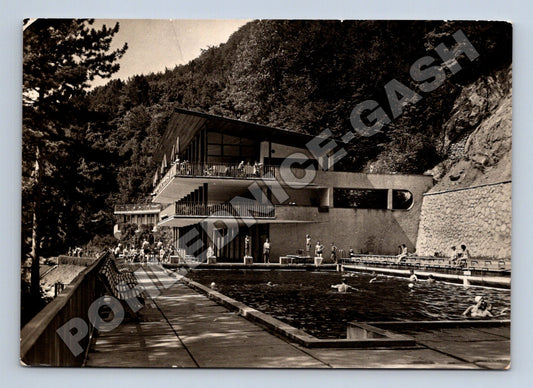Slovensko Trenčianske Teplice Kúpalisko Zelená Žaba 196x (M35606)