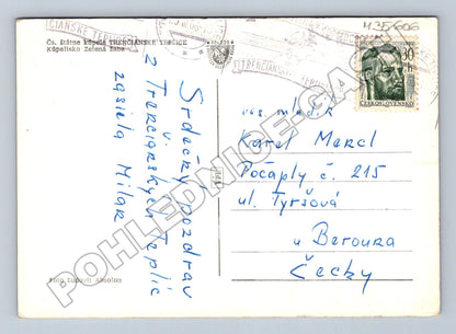 Slovensko Trenčianske Teplice Kúpalisko Zelená Žaba 196x (M35606)