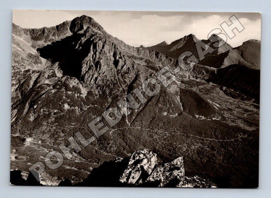 Pohlednice Slovensko Vysoké Tatry Zelené pleso Jahňací štít (M35611)