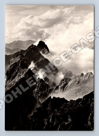 Pohlednice Slovensko Vysoké Tatry Žabí kôň 1965 (M35613)