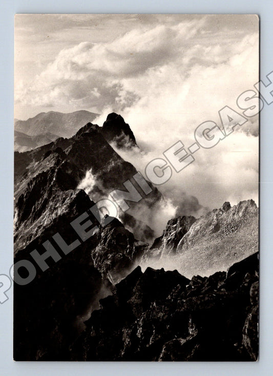 Pohlednice Slovensko Vysoké Tatry Žabí kôň 1965 (M35613)