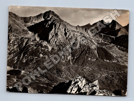 Pohlednice Slovensko Vysoké Tatry pleso hory 1950 (M35622)