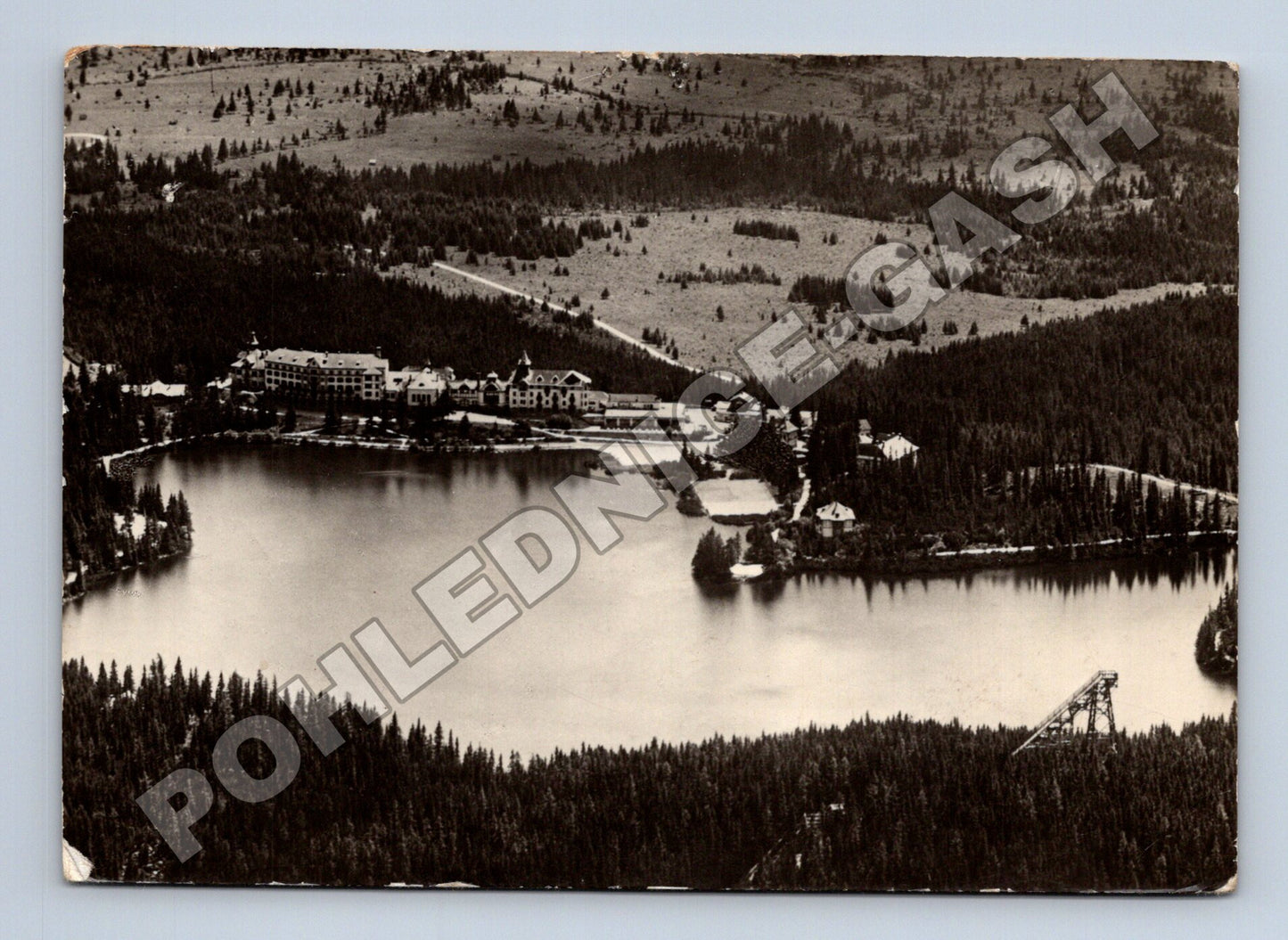 Pohlednice Slovensko Štrbské pleso Vysoké Tatry 1952 (M35624)