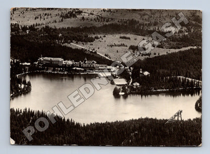 Pohlednice Slovensko Štrbské pleso Vysoké Tatry 1952 (M35624)