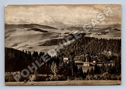 Pohlednice Slovensko Červený Kláštor Vysoké Tatry 1957 (M35627)