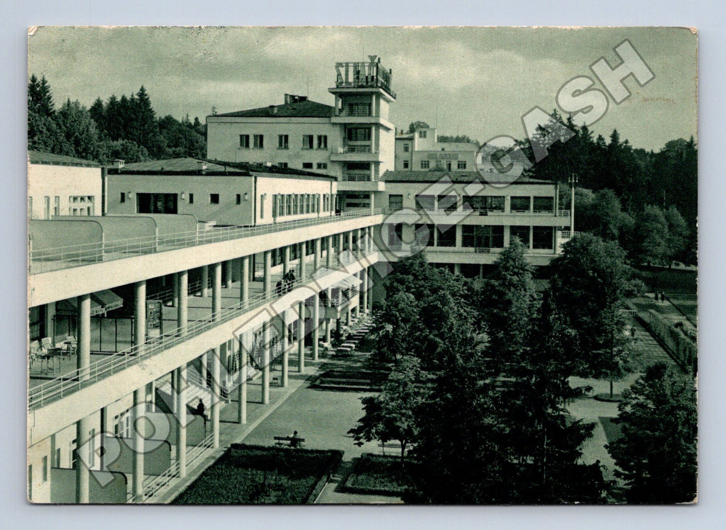 Pohlednice Slovensko Sliač Lázně modernistický komplex (M35629)