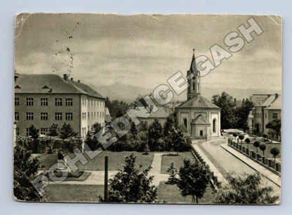 Pohlednice Slovensko Turčiansky Sv. Martin kostel 1955 (M35630)