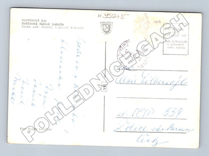 Pohlednice Slovensko Dobšinská ľadová jaskyňa 1938 (M35645)