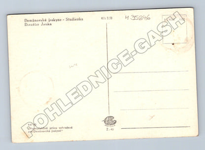 Pohlednice Slovensko Demänovské jaskyne Divného Jauka (M35646)
