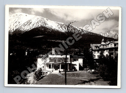 Pohlednice Slovensko Štrbské Pleso Cafe-Hotel (M35651)
