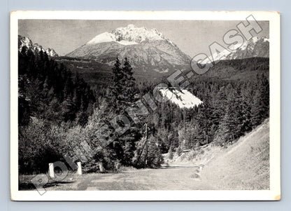 Pohlednice Slovensko Vysoké Tatry Cesta Slobody Gerlachovka (M35652)