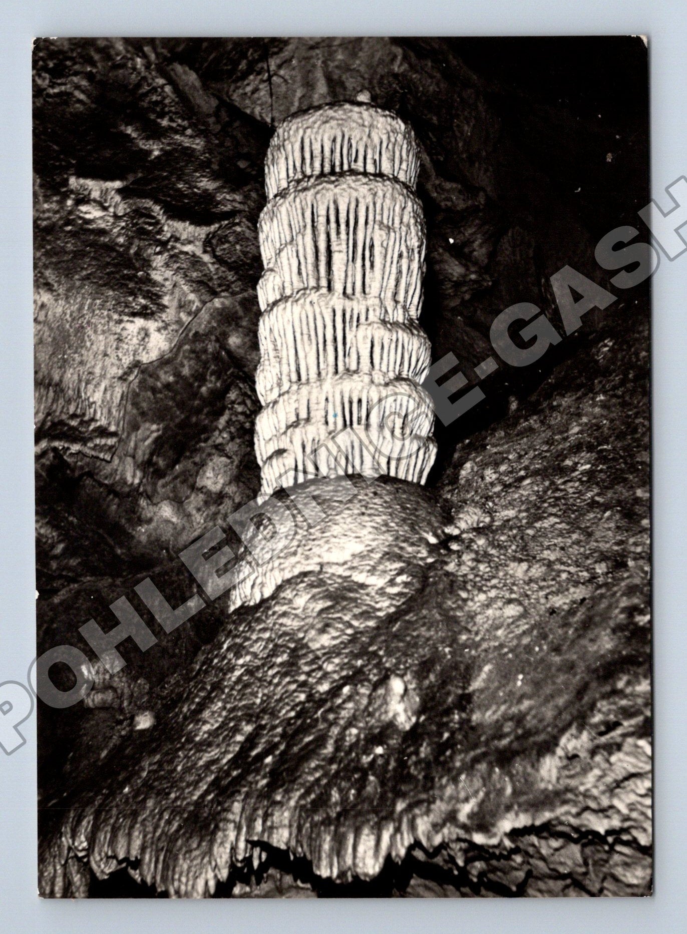 Pohlednice Slovensko Belanská jaskyňa krápník 1936 (M35658)
