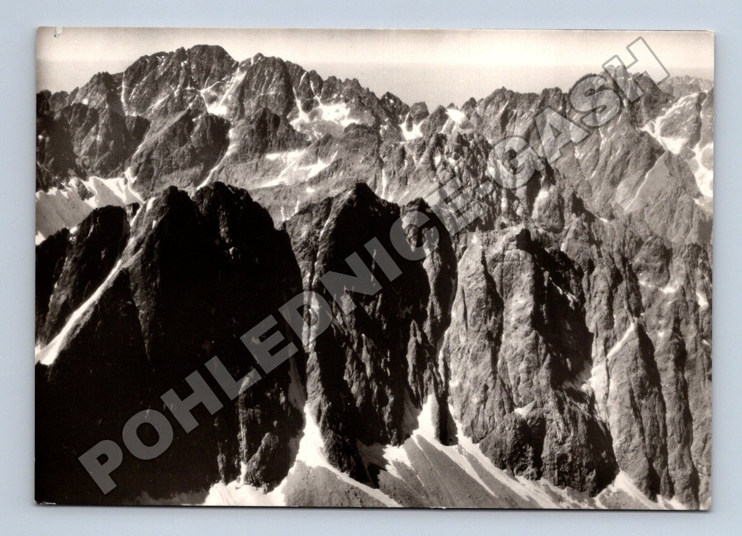 Pohlednice Slovensko Vysoké Tatry Stalinov a Javorový štít (M35660)