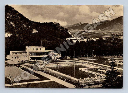 Pohlednice Slovensko Rajecké Teplice koupaliště 1960 (M35665)