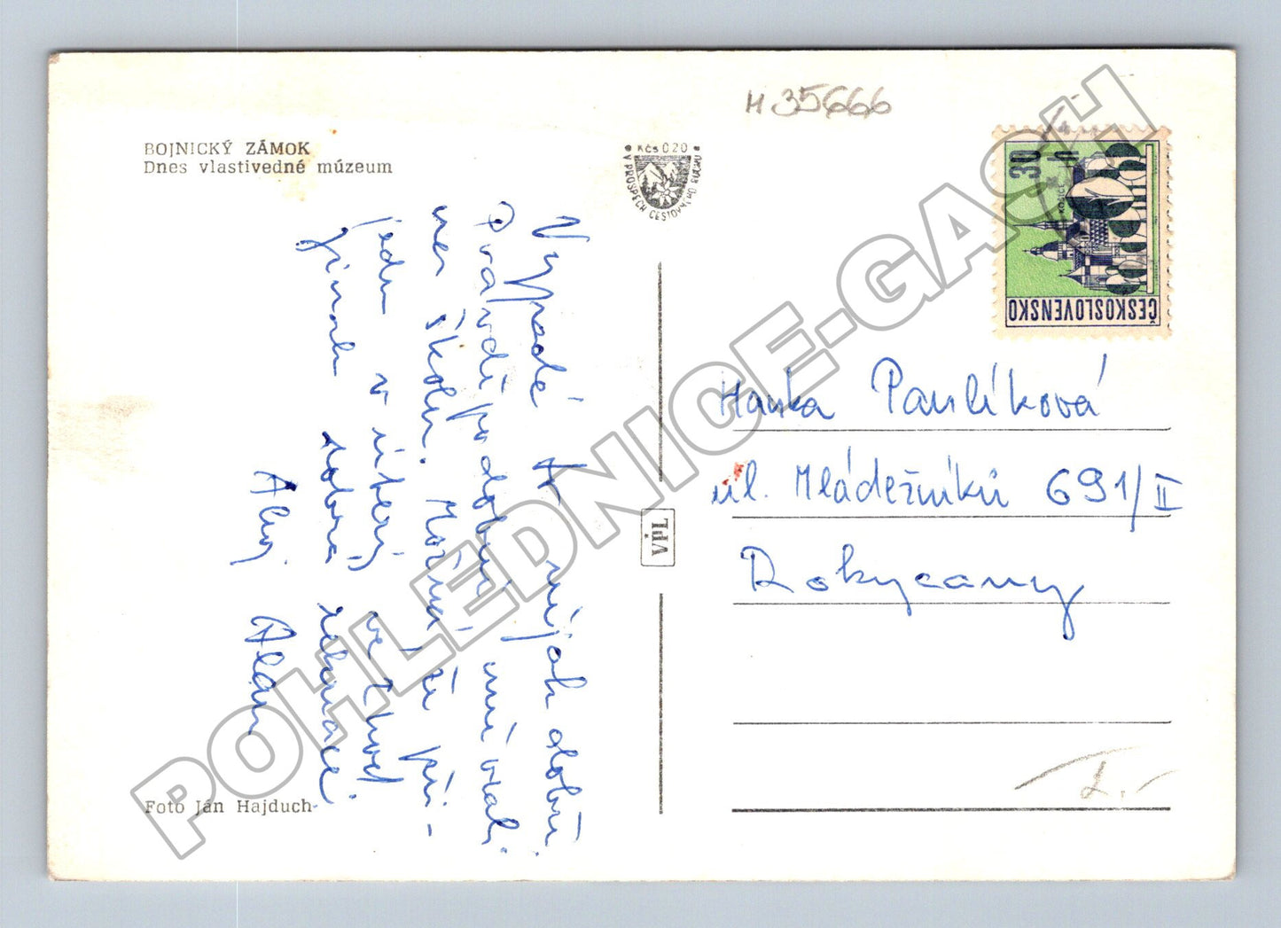 Pohlednice Slovensko Bojnický zámek (M35666)