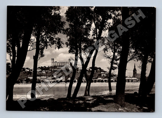 Pohlednice Slovensko Bratislava hrad Dunaj 1959 (M35667)