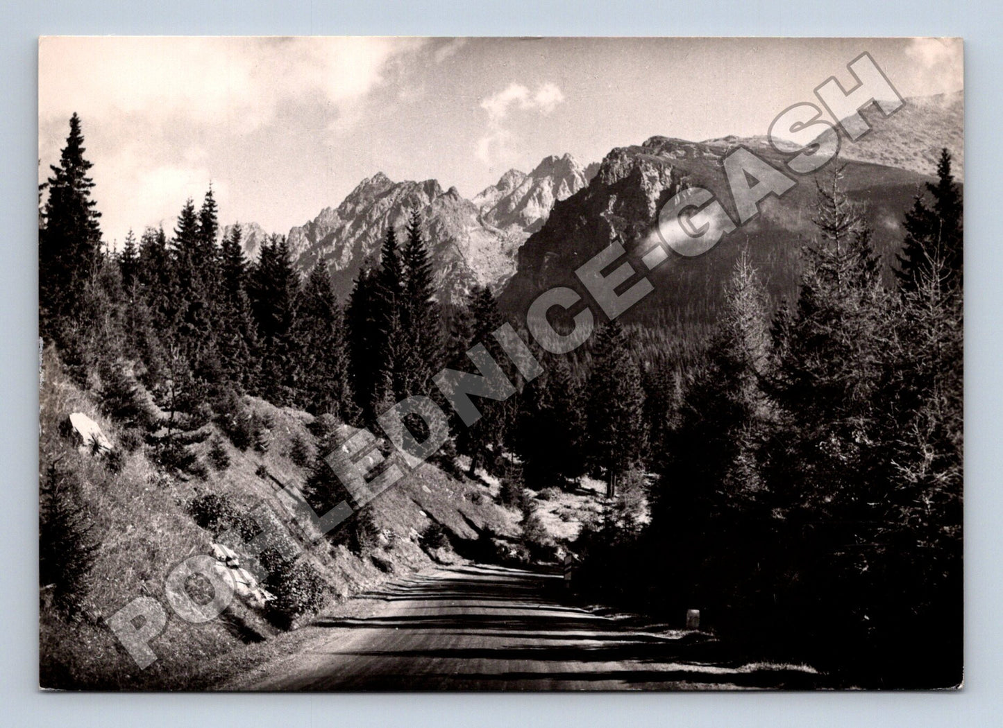 Pohlednice Slovensko Tatranský národní park hory 1961 (M35669)