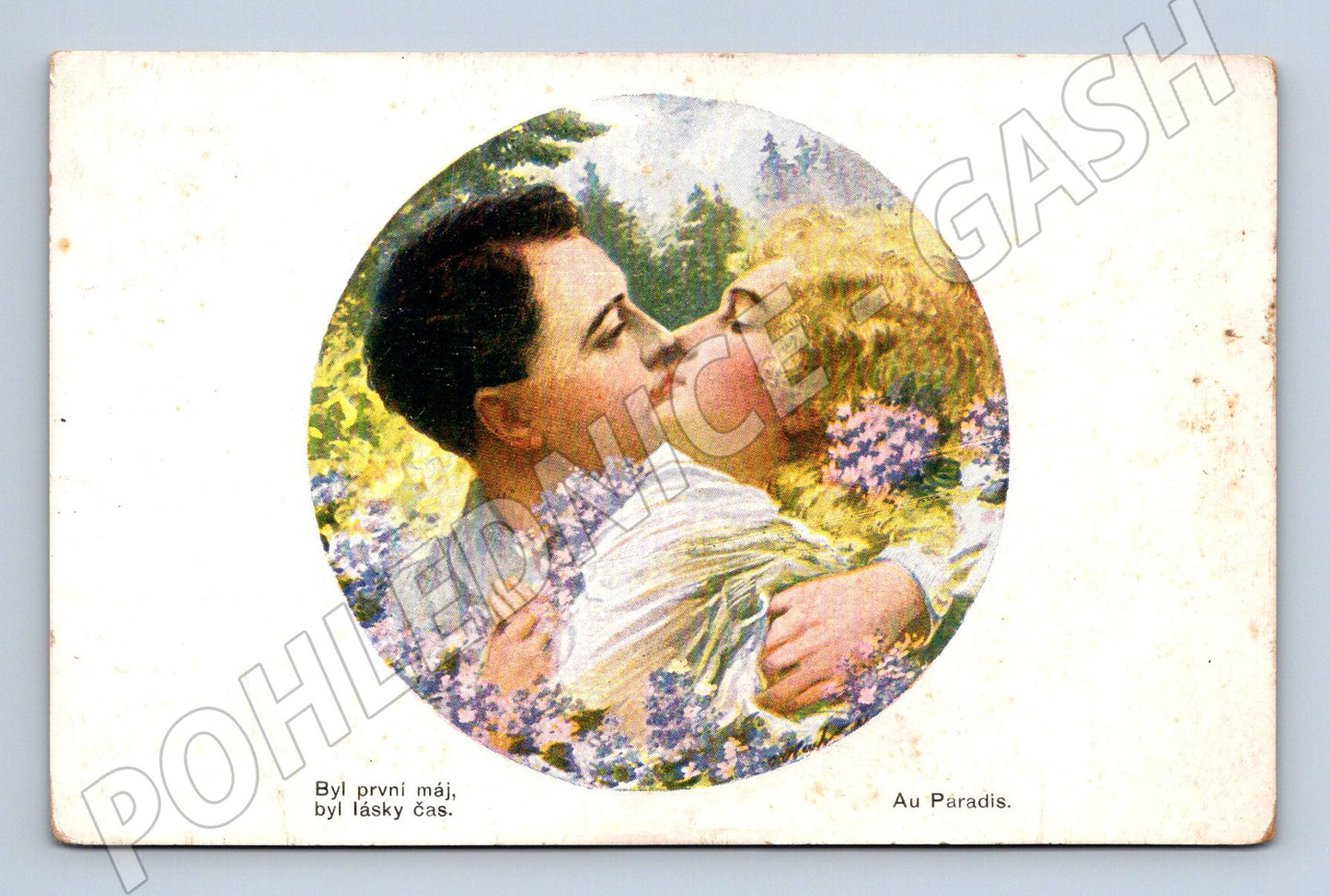 Pohlednice První máj 1928 Československo (M3567)
