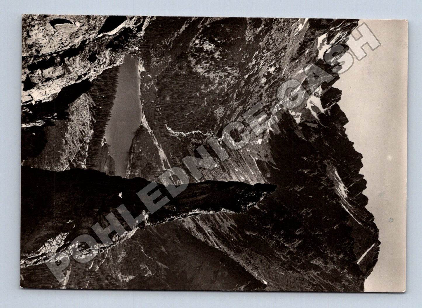 Pohlednice Slovensko Vysoké Tatry Popradské pleso 1959 (M35673)