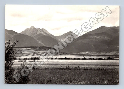 Pohlednice Slovensko Západné Tatry Račková dolina 1971 (M35682)