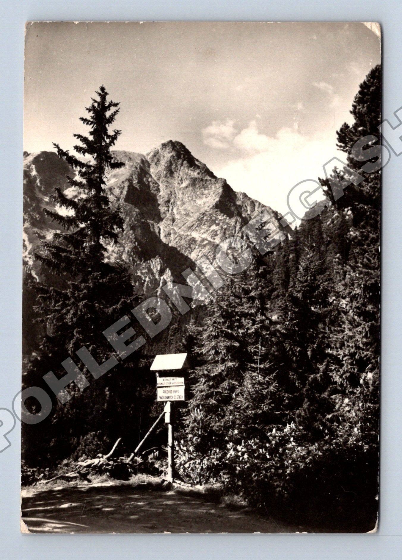 Pohlednice Slovensko Tatranský národní park 1964 (M35686)