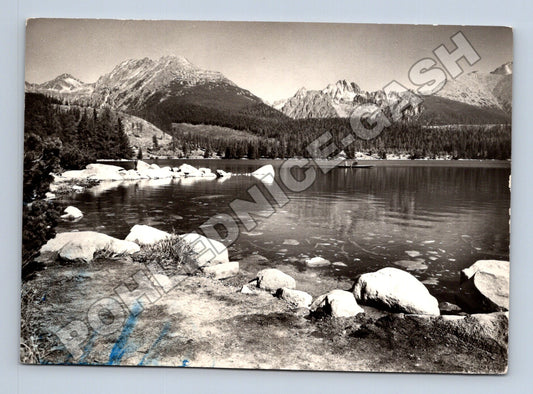 Pohlednice Slovensko Vysoké Tatry Štrbské pleso 1965 (M35688)