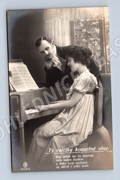 Pohlednice Ty valčíku kouzelné vlny ČR (M3569)