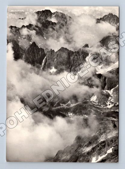 Pohlednice Slovensko Vysoké Tatry hory mraky (M35692)