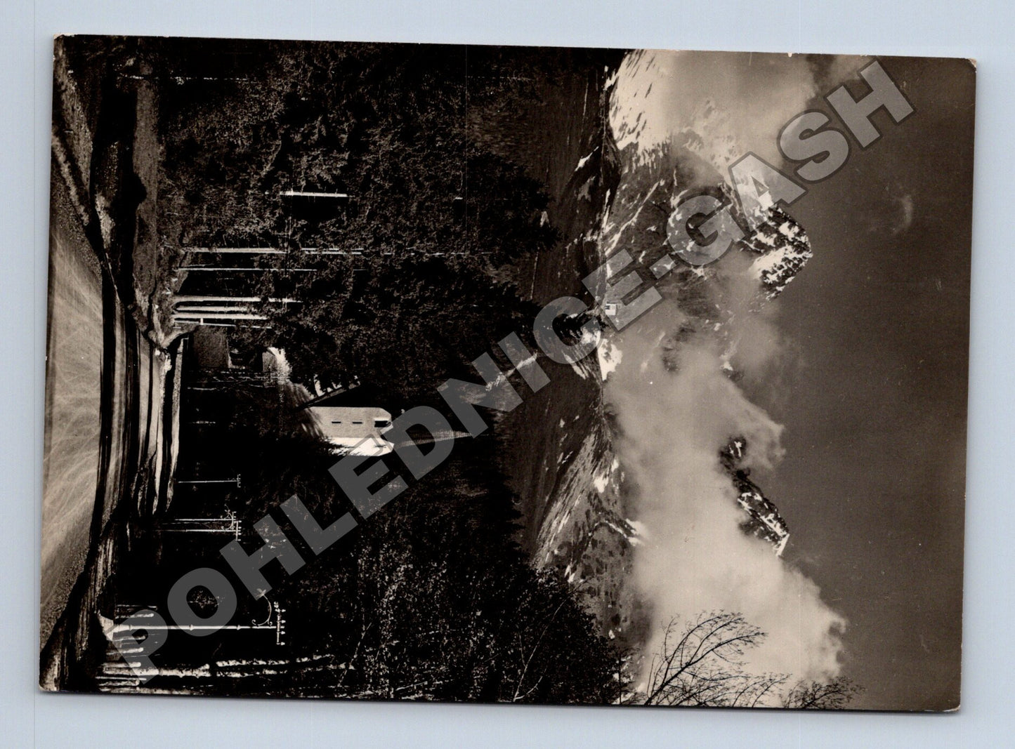 Pohlednice Slovensko Vysoké Tatry Lomnický štít 1940 (M35695)