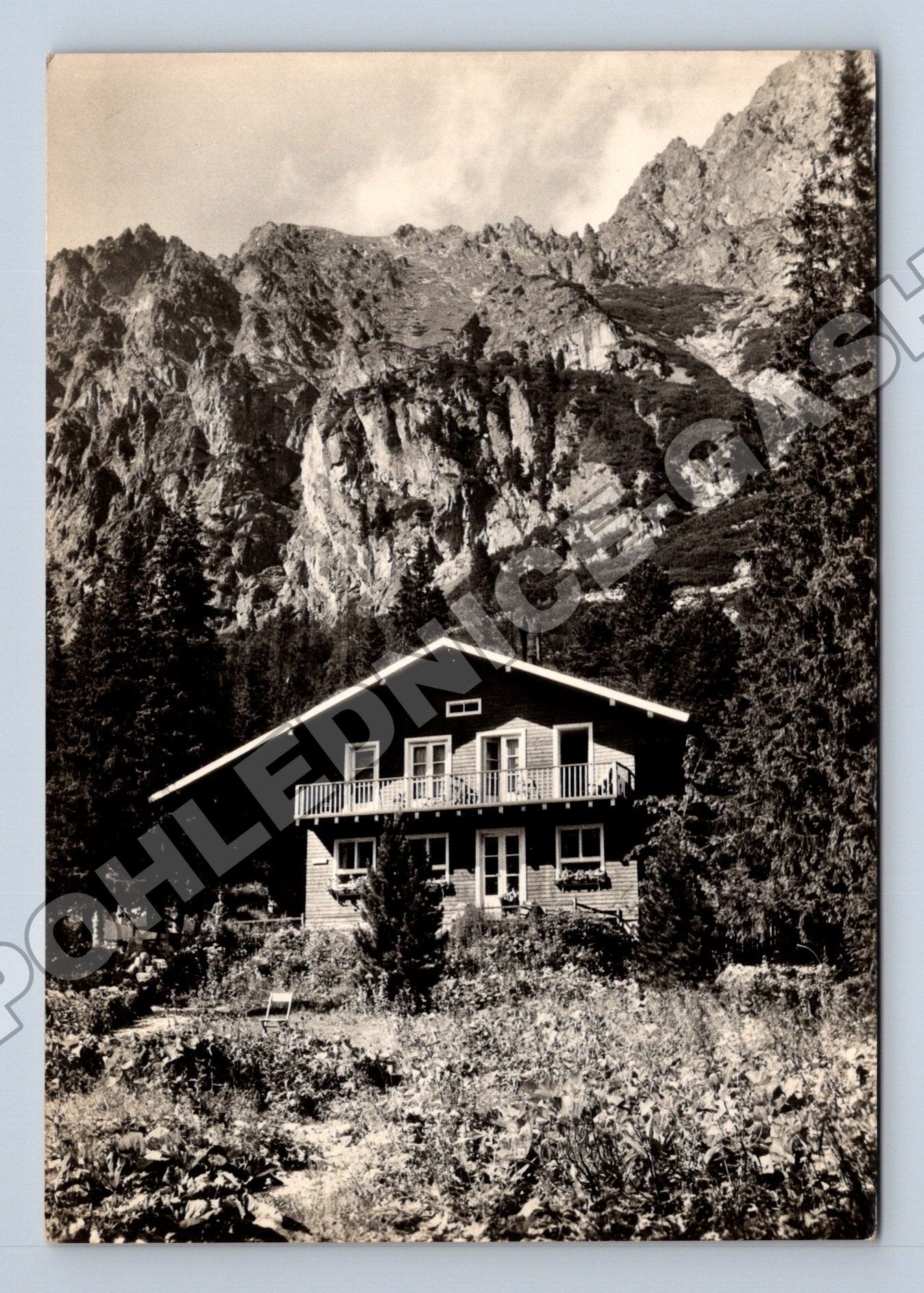 Pohlednice Slovensko Vysoké Tatry chata kpt. Nálepku (M35698)