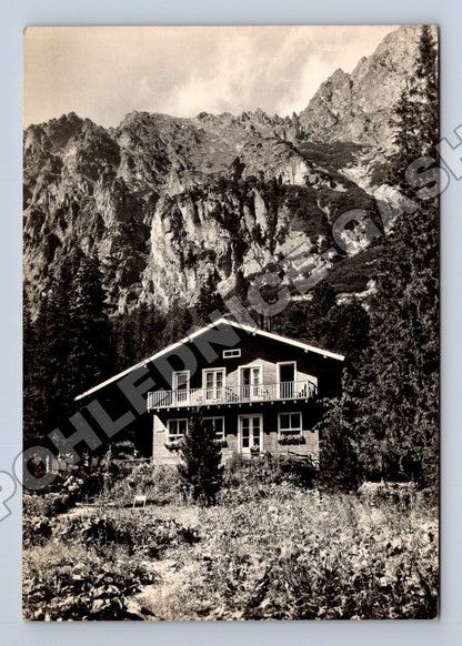 Pohlednice Slovensko Vysoké Tatry chata kpt. Nálepku (M35698)
