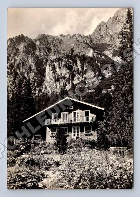 Pohlednice Slovensko Vysoké Tatry chata kpt. Nálepku (M35698)