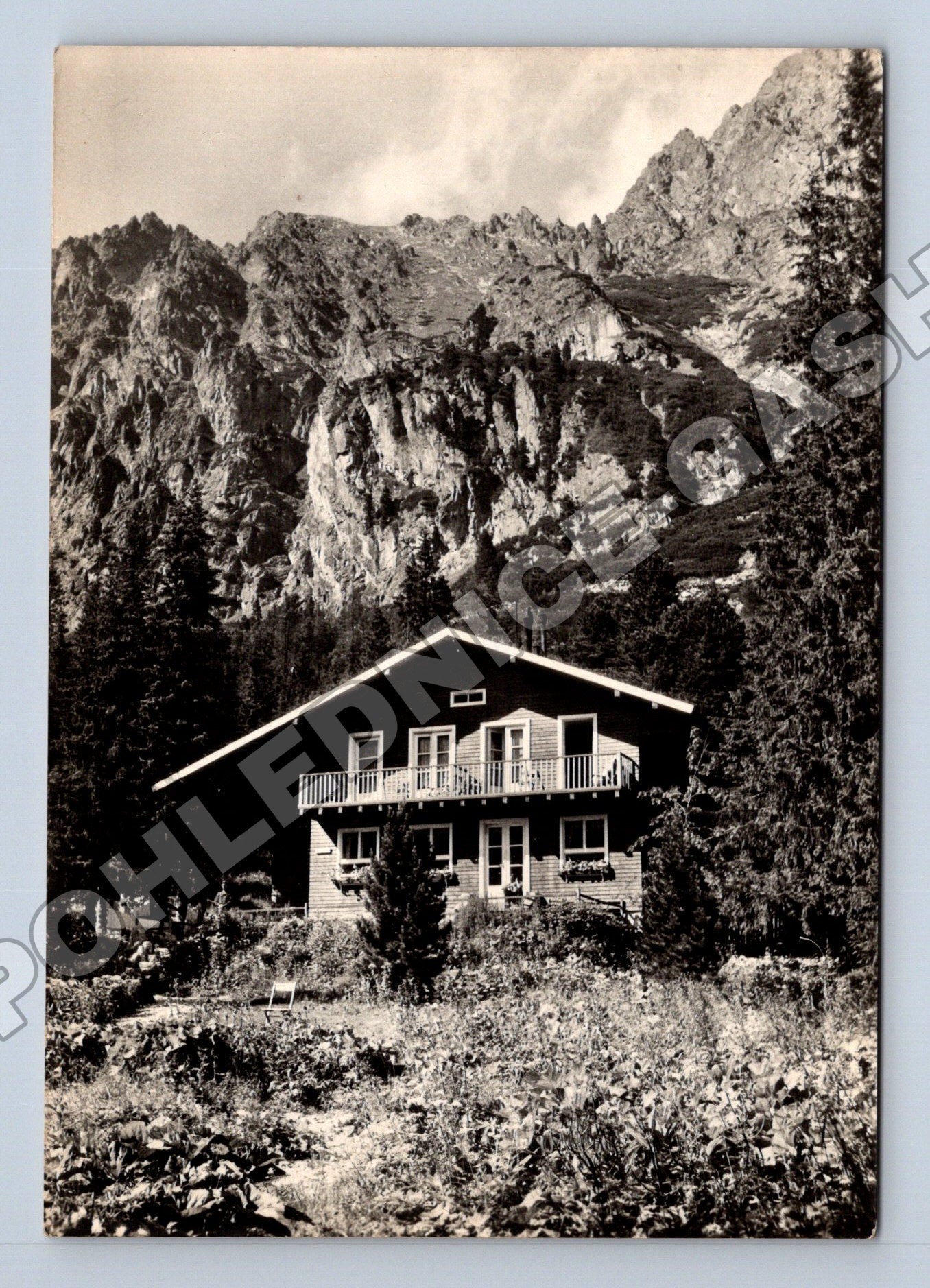 Pohlednice Slovensko Vysoké Tatry chata kpt. Nálepku (M35699)
