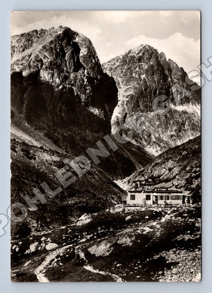 Pohlednice Slovensko Vysoké Tatry Zbojnícka chata 1947 (M35702)