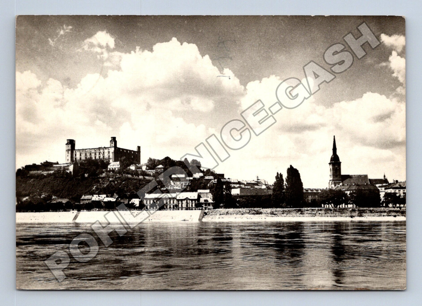 Pohlednice Slovensko Bratislava panorama 1947 (M35703)